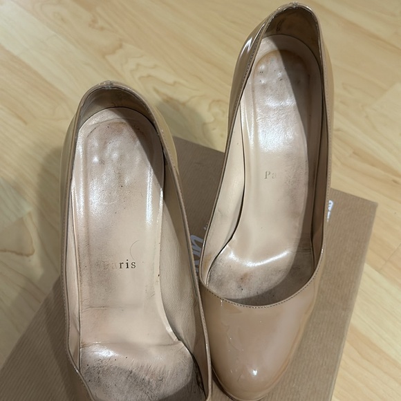 Christian Louboutin New Simple Pump 120 Patent Calf - Size 39 - Picture 9 of 9